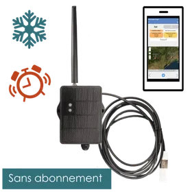 Alerte Gel S31-CS solaire — température et humidité